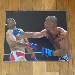 Wanderlei Silva Signed 8 x10 Photo
